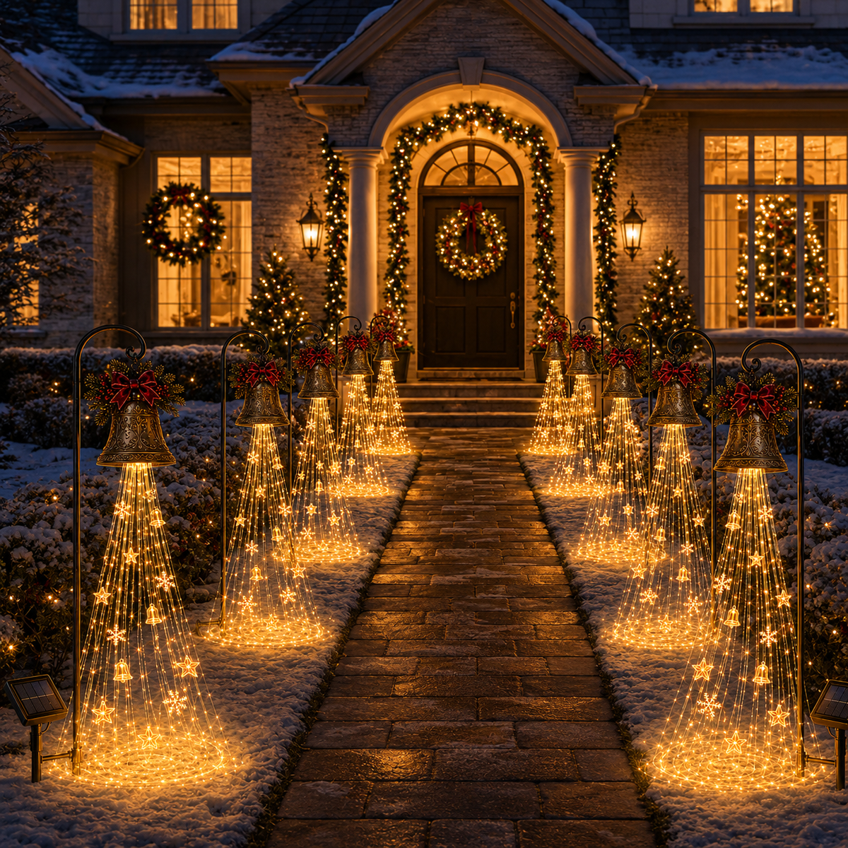 BellCascade™ – Solar Christmas Light