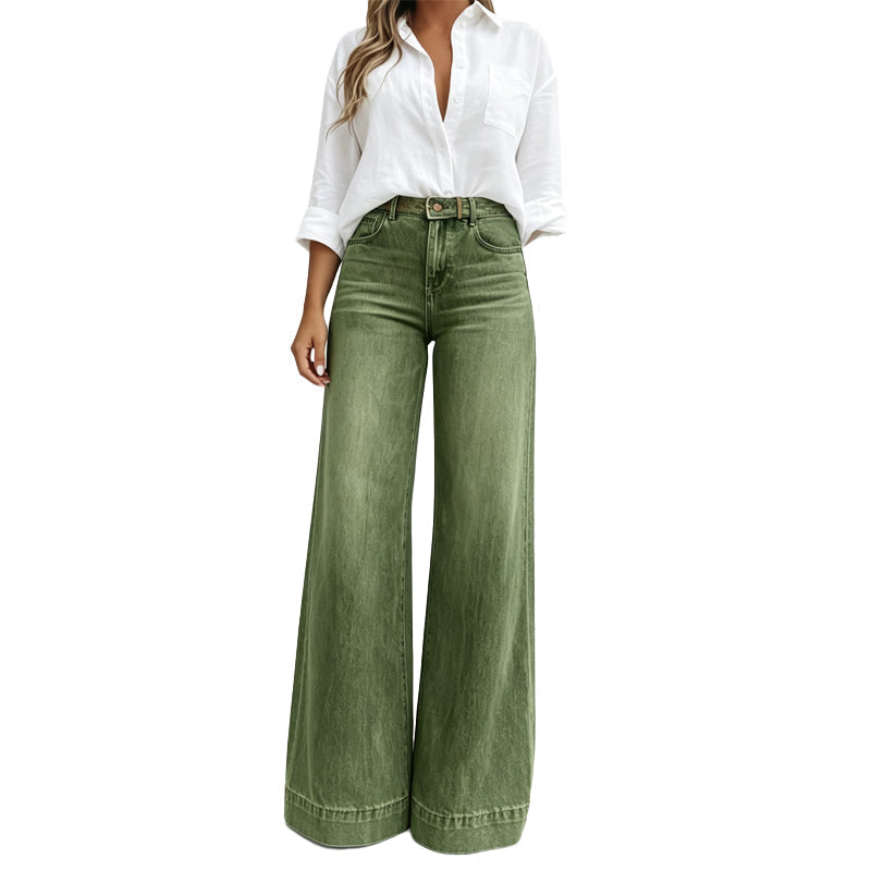 Lucia™ Beinverlängernde Wide‑Leg Jeans